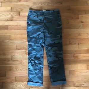 gap camo pants